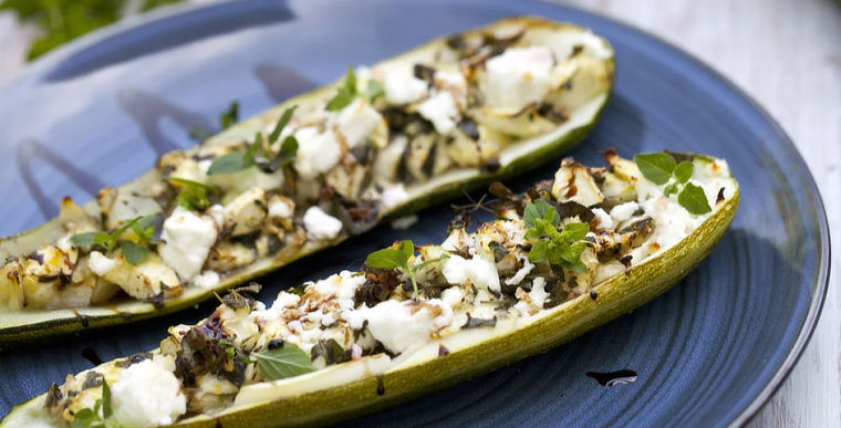 Agathe Willay - Food for Soul Nutrition - Nutritionniste et Nutrithérapeute holistique agréée ASCA et RME - Genève (Champel) et Pays de Gex - courgettes farcies au chevre